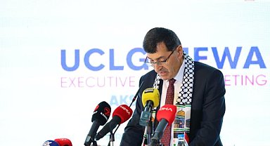 Kütahya Belediye Başkanı Kahveci, UCLG-MEWA toplantısına katıldı 