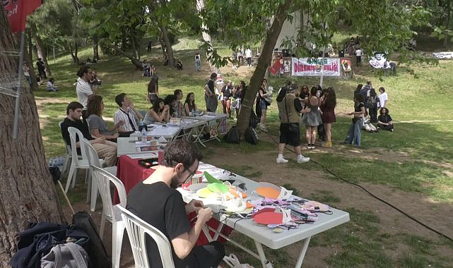 Maçka Demokrasi Parkı'nda tutuklu öğrenciler için "Bahar Direniş Şenliği"
