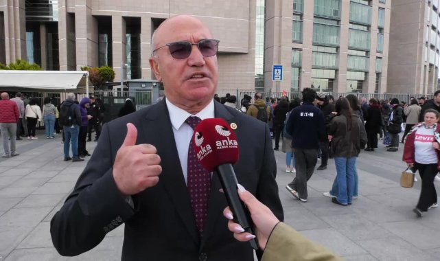 Mahmut Tanal, İstanbul Adliyesi önünde açıklama yaptı: