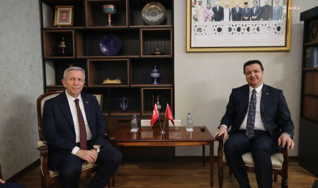 Mansur Yavaş, Saadet Partisi Genel Başkanı Arıkan'ı ziyaret etti