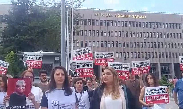 Metro istasyonunda elektronik kelepçeli eşi tarafından öldürülen Döne Çelebi davası devam ediyor