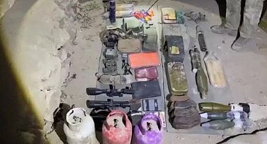 MSB: Teröristler tarafından barınma ve saklanma maksadıyla kullanılan bir mağara teröristlerden temizlendi