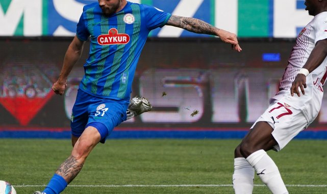 Rizespor sahasında Hatayspor'u 5-2 mağlup etti