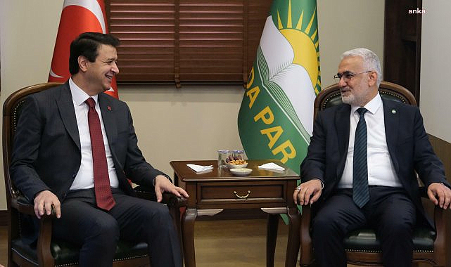 Saadet Partisi Genel Başkanından HÜDA PAR'a ziyaret: Yapıcıoğlu: "Özgür Özel'e şiddet eylemini bir kez daha kınıyorum"
