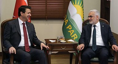 Saadet Partisi Genel Başkanından HÜDA PAR'a ziyaret: Yapıcıoğlu: "Özgür Özel'e şiddet eylemini bir kez daha kınıyorum"