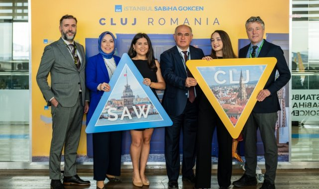 Sabiha Gökçen'den Orta Avrupa'nın giriş kapısı Cluj'a direkt uçuşlar başladı
