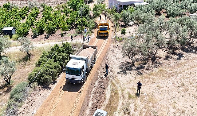 Şehzadeler Belediyesi, ova yolu düzenleme çalışmalarına yeniden başladı