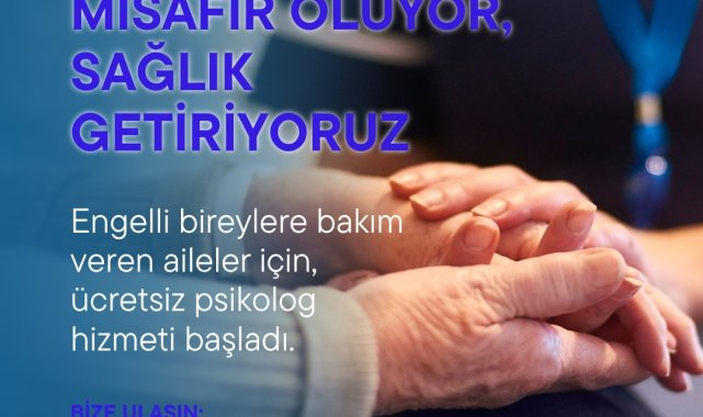 Söke Belediyesi'nin engelli bireylerin ailelerine sunduğu ücretsiz psikolog desteği evlere taşınıyor