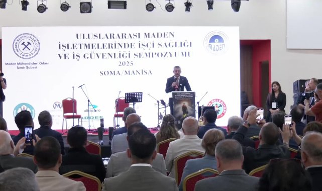 Uluslararası Maden İşletmelerinde İşçi Sağlığı ve İş Güvenliği Sempozyumu... CHP Genel Başkanı Özgür Özel: "Bugün Türkiye'de 301 madencinin daha hayatını kaybetmemesi annelerinin, eşlerinin duasına bağlı"