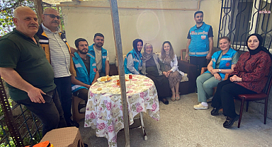 Yozgat'ta 114 yaşına giren kadına sürpriz doğum günü