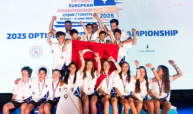 2025 Optimist Avrupa Şampiyonası'nda Milli Takım, Avrupa takım birincisi oldu