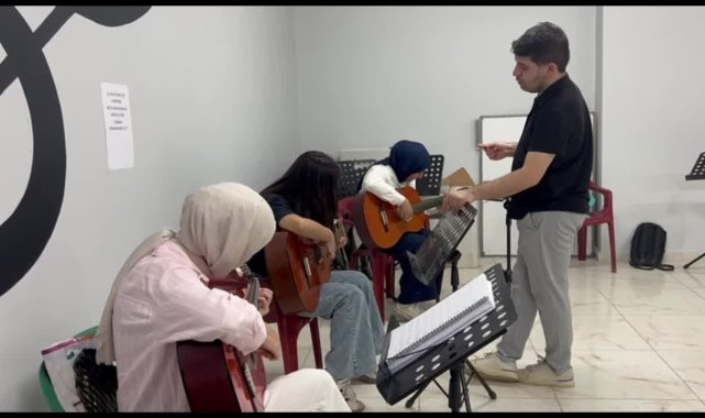Adıyaman Belediyesi Konservatuvarı yaz kurslarına yoğun ilgi