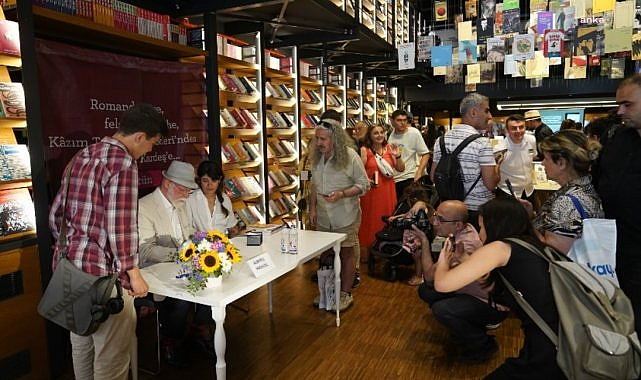 Alberto Manguel, İstanbul'da okurlarıyla buluştu