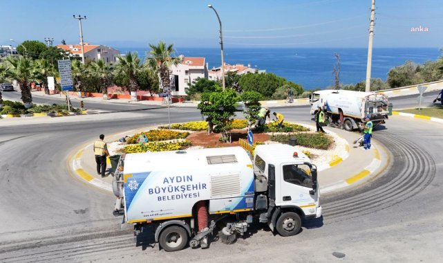 Aydın Büyükşehir Belediyesi'nden Kuşadası'nda kapsamlı çalışma