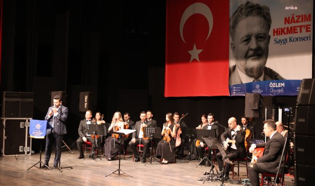Aydın'da Nazım Hikmet, konserle anıldı