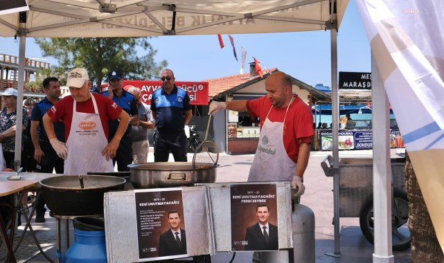 Ayvalık Belediyesi'nden Ferdi Zeyrek için lokma hayrı