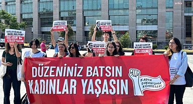 Bahar Aksu cinayeti davası öncesi adliye önünde gözaltına alınan iki kişi serbest bırakıldı