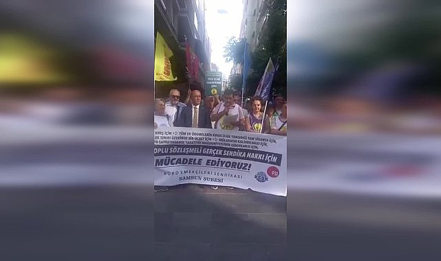 BES Samsun Şube Başkanı Bahtiyar Akıncı: "Yoksullaştırma politikaları en çok kadınları ve çocukları mağdur ediyor"