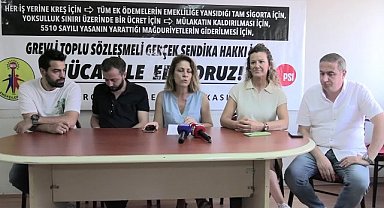 BES'ten kreş ve toplu sözleşme talebi: "Yoksulluk politikaları kadınları ve çocukları vuruyor" 