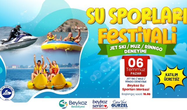 Beykoz'da yaz coşkusu "Su Sporları Festivali"yle başlıyor