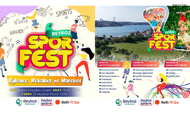Beykoz'da yazın coşkusu Beykoz Spor Fest ile yaşanacak