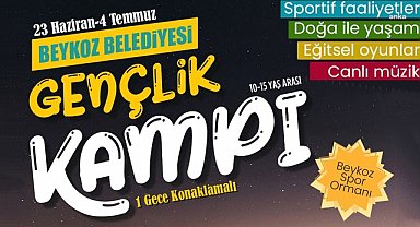"Beykoz Gençlik Kampı" için geri sayım başladı