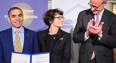 Biontech kurucuları Türeci ve Şahin'e Almanya Ulusal Ödülü