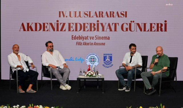 Bodrum, IV. Uluslararası Akdeniz Edebiyat Günleri'ne ev sahipliği yaptı