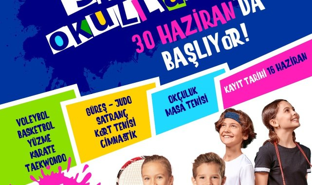 Bursa Büyükşehir Belediyesi'nin Yaz Spor Okulları'na kayıtlar başladı