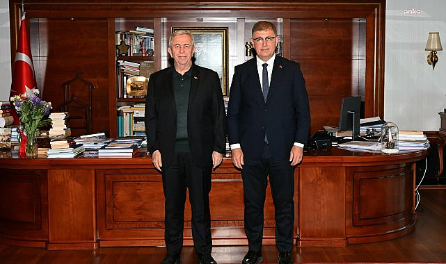 Cemil Tugay'dan Mansur Yavaş'a ziyaret