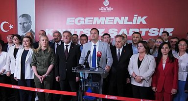 CHP'li Belediye Başkanları Dayanışma Toplantısı Sonuç Bildirgesi Okundu
