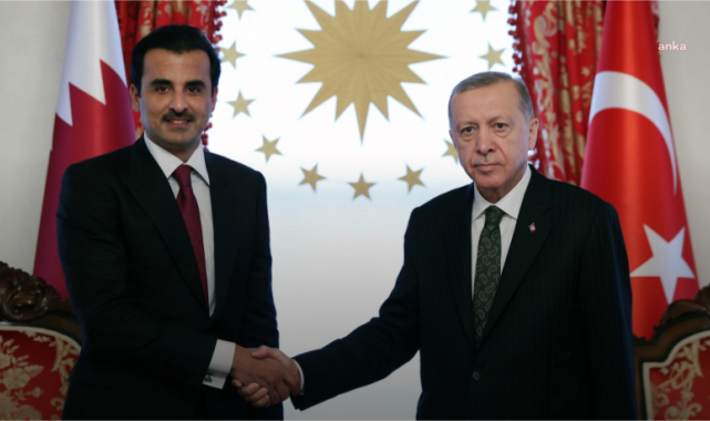 Cumhurbaşkanı Erdoğan, Katar Emiri Şeyh Al Sani ile telefonda görüştü