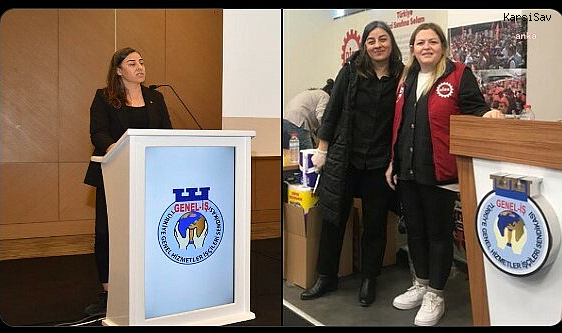 DİSK Genel İş İzmir 8 No’lu Şube Başkanı Gümüştekin ve 3 Nolu Şube Kadın Komisyonu Başkanı Bilir tutuklandı