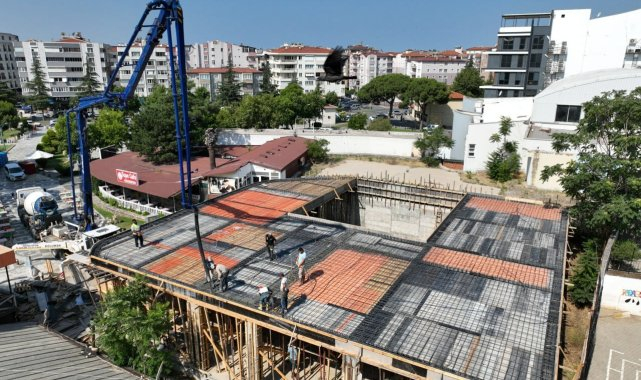Edremit Kent Lokantası inşaatı hızla yükseliyor