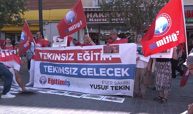 Eğitim İş Sendikası İzmir Şubelerinden "Tekinsiz Eğitim, Tekinsiz Gelecek" sergisi