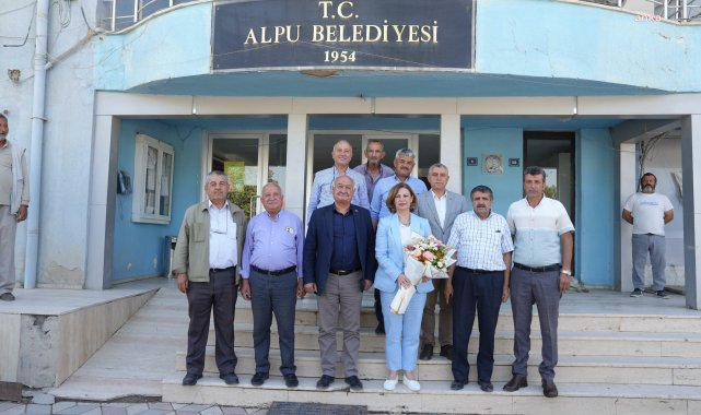 Eskişehir Büyükşehir Belediye Başkanı Ünlüce'den Alpu ilçesine ziyaret