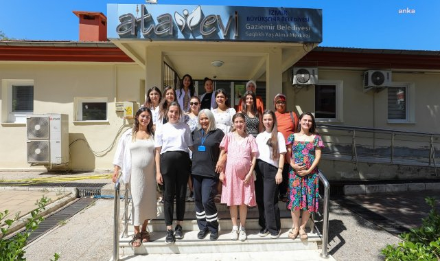 Gaziemirli anne adayları, Gebe Okulu'nda anneliğe hazırlandı