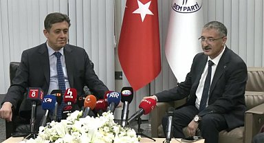 Gelecek Partisi heyeti, DEM Parti'yi ziyaret etti