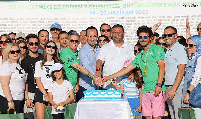 Geleneksel 7. Büyükçekmece Açık Tenis Turnuvası başladı
