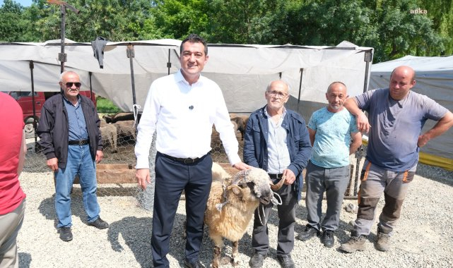Giresun Belediye Başkanı Köse'den hayvan pazarına ziyaret