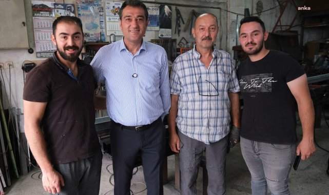 Giresun Belediye Başkanı Köse, sanayi esnafıyla bir araya geldi