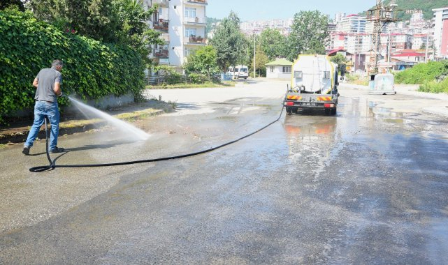 Giresun Belediyesi'nden temizlik seferberliği