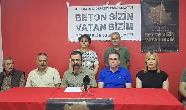 Hatay'da çekilen "Beton Sizin, Vatan Bizim" belgeseline erişim engeli...
