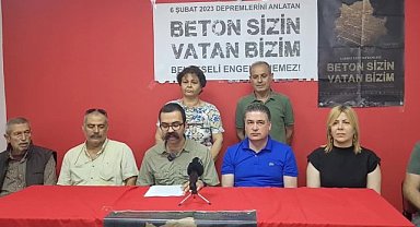 Hatay'da çekilen "Beton Sizin, Vatan Bizim" belgeseline erişim engeli... 