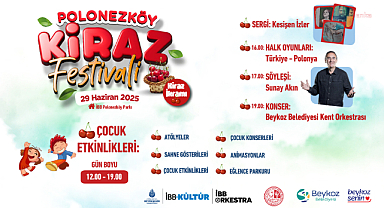İBB ve Beykoz Belediyesi iş birliğinde düzenlenecek Polonezköy Kiraz Festivali için geri sayım başladı