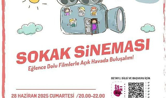 İBB'den çocuklara açık hava sineması