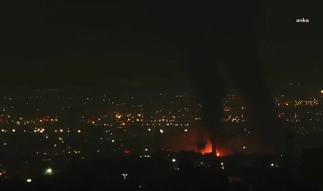 İsrail, Tahran'da gece boyunca hava saldırıları düzenledi: Mehrabad havalimanı hedef alındı