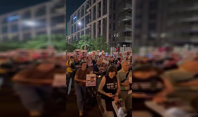 İsrail'in Gazze'ye saldırıları sürüyor.: Tel Aviv'de öldürülen Gazzeli çocuklar için "sessiz nöbet" tutuldu