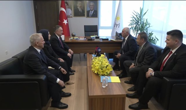 İYİ Parti'ye siyasi partilerden bayram ziyaretlerinde Cumali Durmuş: