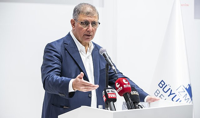 İzmir grevinde Cemil Tugay: ''Benim hiçbir çalışma arkadaşım alacağı maaşa göre siyasi duruşunu belirlemez, insanlık onurunu kimsenin hesaplarına da tahvil etmez''